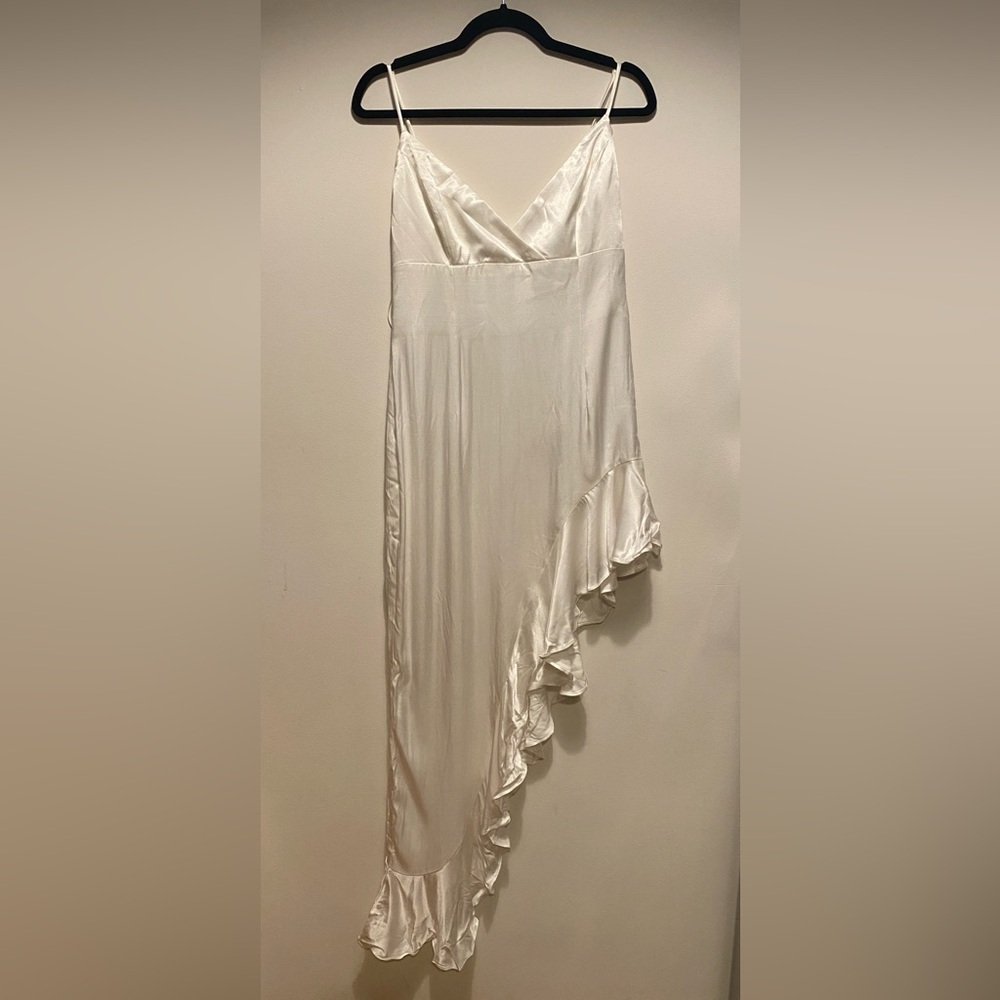 Bardot Ember Midi Dress in Ivory, Size 8